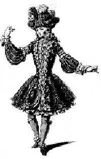 [engraving of man dancing]